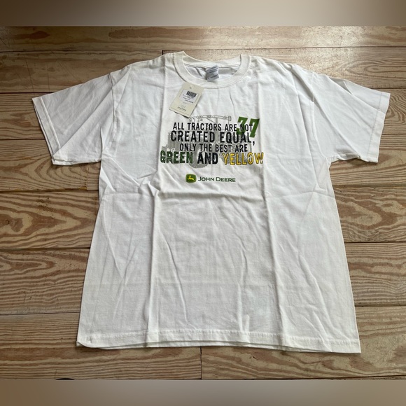 Gildan Other - MENS John Deere tshirt size large NWT